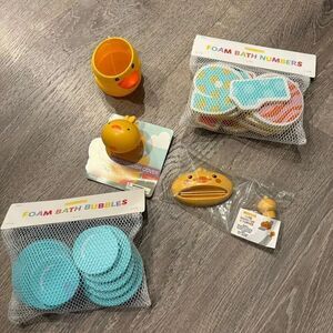 Kid's Duck Bath Set 5 Pieces